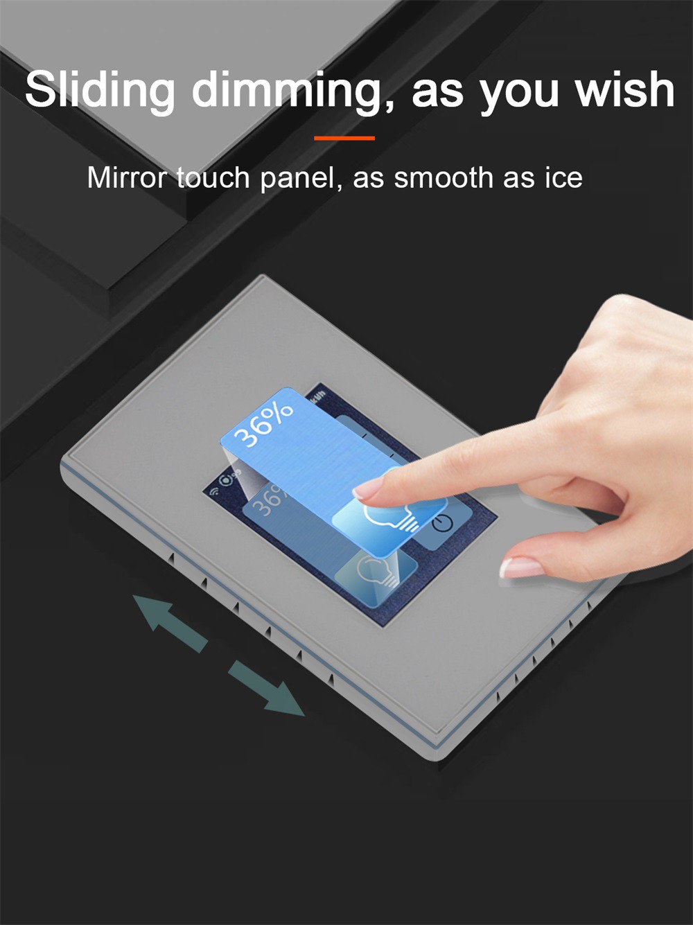 LANBON LCD Smart Dimmer Switch L8-HD 04 LANBON LCD Smart Dimmer Switch L8-HD 04