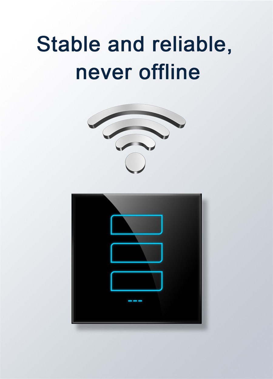 LANBON Cellular Switch Three gang Touch Smart Switch L8C-HS3 09 LANBON Cellular Switch Three gang Touch Smart Switch L8C-HS3 09